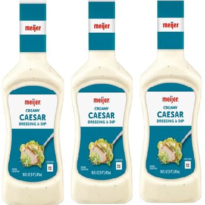 Creamy Caesar Salad Dressing, (Pack Of 3 Bottles, 16 oz. Each)