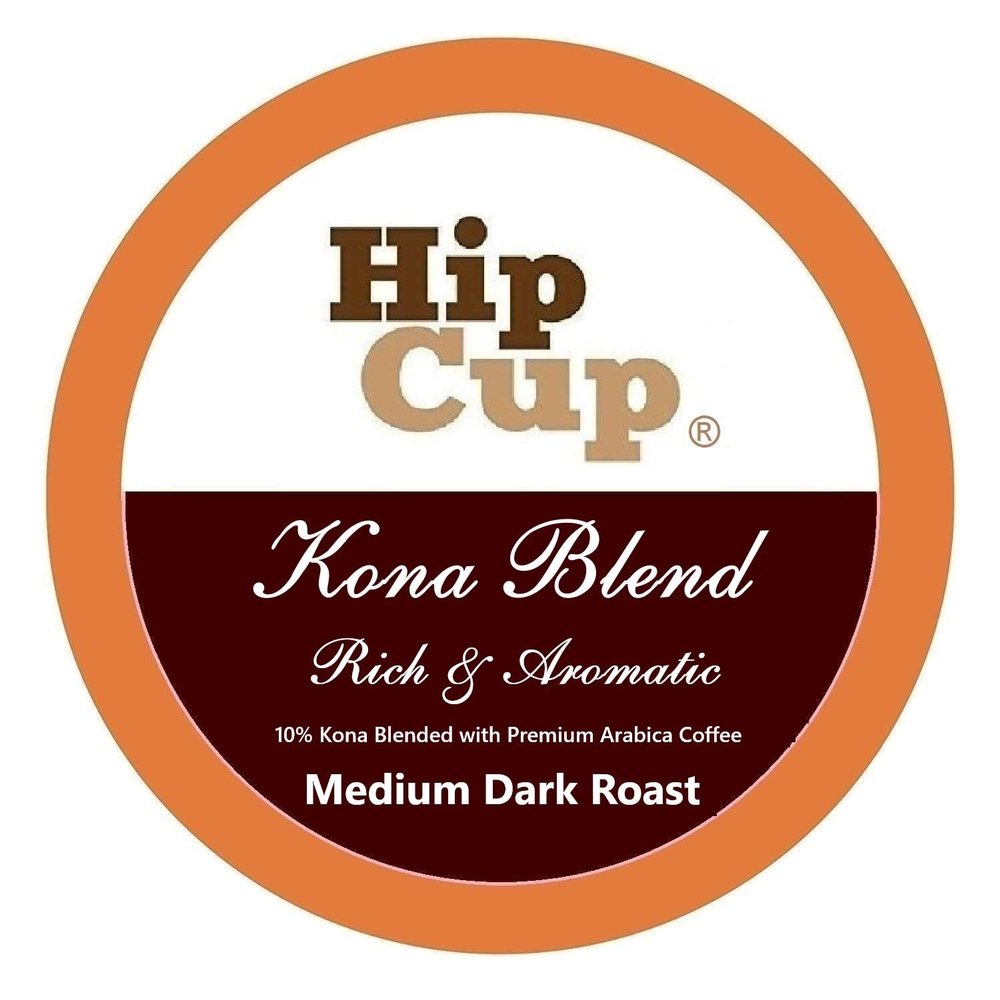 Kona Blend Coffee Capsule Pods for Keurig K-Cup Brewers - 24 Count