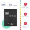 250 Pcs - 3.4 Inch x 4.4 Inch Pinch N Slide 3.0 Matte Black PCR Smell Proof Mylar Bags Child Resistant & Tamper Evident - 1 Gram view 2