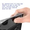 250 Pcs - 3.4 Inch x 4.4 Inch Pinch N Slide 3.0 Matte Black PCR Smell Proof Mylar Bags Child Resistant & Tamper Evident - 1 Gram view 4