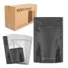 1000 Pcs - 6 Inch x 9.3 Inch Matte Black Vista PCR Smell Proof Mylar Bags Tamper Evident (Tear Notch) - 1 Ounce (28 Grams) view 1