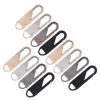 12Pcs Zipper Pull Tabs Removable, Easy to Install and Remove, Made of Zinc Alloy, Suitable for Different Occasion, Solve Zipper Problem Effectively, Bring You Convenience, Apply view 2