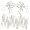 PACKOVE 100pcs Edge Pull Bows for Wrapping Decorative Pull Bows for Weddings Parties and Holidays Handmade Ribbon for Crafts and Event Decorations view 1
