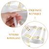 PACKOVE 100pcs Edge Pull Bows for Wrapping Decorative Pull Bows for Weddings Parties and Holidays Handmade Ribbon for Crafts and Event Decorations view 4