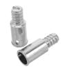 NOLITOY 2pcs Metal Threaded Adapter Tips for Mop and Broom Handles Cleaning Tool Extensions Compatible Threaded Connections Easy to Install and Secure for Various Cleaning Tasks view 1