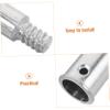 NOLITOY 2pcs Metal Threaded Adapter Tips for Mop and Broom Handles Cleaning Tool Extensions Compatible Threaded Connections Easy to Install and Secure for Various Cleaning Tasks view 3
