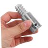 NOLITOY 2pcs Metal Threaded Adapter Tips for Mop and Broom Handles Cleaning Tool Extensions Compatible Threaded Connections Easy to Install and Secure for Various Cleaning Tasks view 4