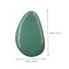 Ipetboom Natural Jade Scraping Facial Tool for Eye Massage Convenient for Acupoint Relief for Home Use and Gifting view 2
