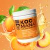 KOA MANA Superfood Hydration Drink Mix - Protein, Collagen, Fiber, Electrolytes, Vitamins & Minerals, Piperine, Protease Enzymes, Probiotics, Prebiotic, and Tagasweet - 15 Servings (Peach Breeze) view 2