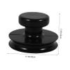 PRETYZOOM Portable Suction Handle for Nepal Singing Bowl Practical Sound Bowl Lifting Handle Anti-Scald Rubber Suction Cup for Buddha Sound Accessories view 2