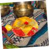 Mikinona Buddha Sound Bowl Cushion Handmade Embroidered Pad for Singing Bowls Practical and Portable Meditation Accessory for Stress Relief and Mindfulness view 3