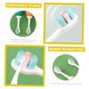 Didiseaon Boy Girl Oral Toothbrush with Soft Bristles Cute Dinosaur Design for Toddlers Ergonomic Handle Compact for Easy Storage and Travel for Gentle Cleaning view 3