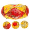 FUNOMOCYA Buddhist Sound Bowl Pad Tibetan Singing Bowl Cushion Handmade Wooden Fish Mat view 4