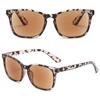 ABETOS Reading Sunglasses for Women Men Classic Retro Full Lens Sun Readers UV400 Protection Outdoor Eyeglasses, Leopard+0.75 view 3