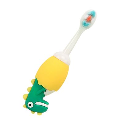 ORFOFE Cartoon Dinosaur Boy Girl Toothbrush Soft Bristles for Gentle Oral Cleaning for Boys and Girls Promotes Healthy Habits Birthdays and Holidays