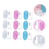 Ipetboom 9pcs Finger Toothbrush Soft Silicone Oral Care for Toddlers with Storage Boxes Years Old Gentle for Cleaning view 2