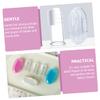Ipetboom 9pcs Finger Toothbrush Soft Silicone Oral Care for Toddlers with Storage Boxes Years Old Gentle for Cleaning view 3