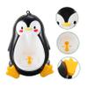UPKOCH Boy Girl Penguin Shape Cartoon Urinal Trainer Fun Pee Training Tool for Boys Space-Saving Wall-Mounted Design with Rotating Water Wheel Adorable Bathroom Decoration Green view 2