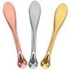 GALPADA 3pcs Eye Cream Spoon Eye Massage Sticks for Dark Circles Puffiness Relief Beauty Tool for Home Use Gold Rose Gold Silver view 1