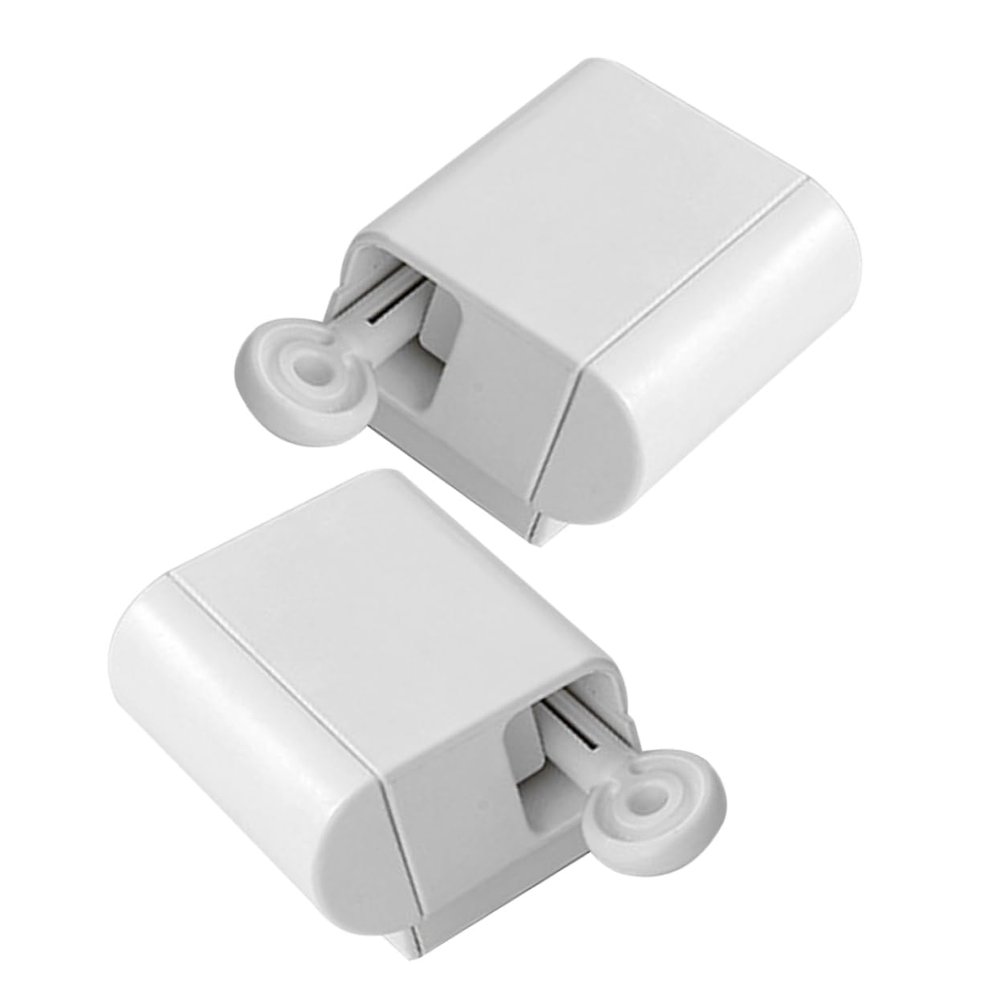 Ipetboom 2sets Wall-Mounted Manual Toothpaste Squeezer for Bathroom Compact Tube Rolling Tool for Easy Dispensing of Toothpaste Beauty Creams and Lotions Lightweight Design