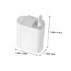 Ipetboom 2sets Wall-Mounted Manual Toothpaste Squeezer for Bathroom Compact Tube Rolling Tool for Easy Dispensing of Toothpaste Beauty Creams and Lotions Lightweight Design view 2