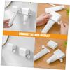 Ipetboom 2sets Wall-Mounted Manual Toothpaste Squeezer for Bathroom Compact Tube Rolling Tool for Easy Dispensing of Toothpaste Beauty Creams and Lotions Lightweight Design view 3