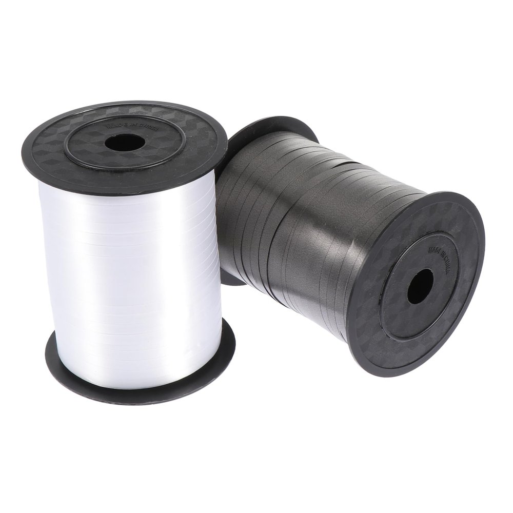 LIFKOME DIY Crafts Wrapping Ribbon 2 Pcs Balloon Ties Easy to Use Spool Design