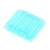 100pcs Double-Headed Floss Picks for Teeth Soft Oral Care Tool Fit for & Elderly, Green, 100ct Bag view 1