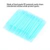 100pcs Double-Headed Floss Picks for Teeth Soft Oral Care Tool Fit for & Elderly, Green, 100ct Bag view 3