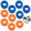 byepica 10 Pcs Pet Hair Remover Cleaning Balls, Reusable Anti-Winding Sponge, Washing Machine Laundry Hair Catcher view 1