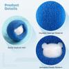 byepica 10 Pcs Pet Hair Remover Cleaning Balls, Reusable Anti-Winding Sponge, Washing Machine Laundry Hair Catcher view 3