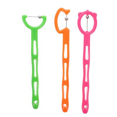 3Pcs Tongue Tip Exerciser Oral Speech Therapy Materials Lateralization Elevation Tools for Oral Muscle Training Therapy Talk-Tool