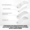 Nozibye Nose Strips for Breathing | Anti Snore & Better Sleep (30 Count, Clear) - Nasal Strips for Breathing, Stop Snoring, Clear Airways view 3