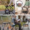 Uacyareni Sunflower American Flag Rollator Walker Basket with Walker Seat and Back Cover 3 Piece Removable Washable Universal Dust Cover Accessories view 2