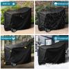 Heavy-Duty Waterproof Mobility Scooter Cover 190D Oxford Fabric Travel Storage Protector for Electric Wheelchairs & Travel Scooters All-Weather Dust, Rain, Snow, Sun Protection(170X61X117cm) view 2