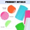 12pcs Double Sided Fine Tooth Comb, Head Hair Comb, Lice Combs, for Dandruff Removal, Relieve Itchy Scalp and Promote Healthy Hair, for Children and Adults(6 Colors) view 4