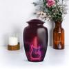 Artistic Guitar Urn for Ashes, Symphony Inspired Memorial Gift, Harmony Tribute Cremation Urns for Adults, Maroon Legacy for Male & Female, Combo (1Pc 10 Inch & 4Pcs 3 Inch) view 4