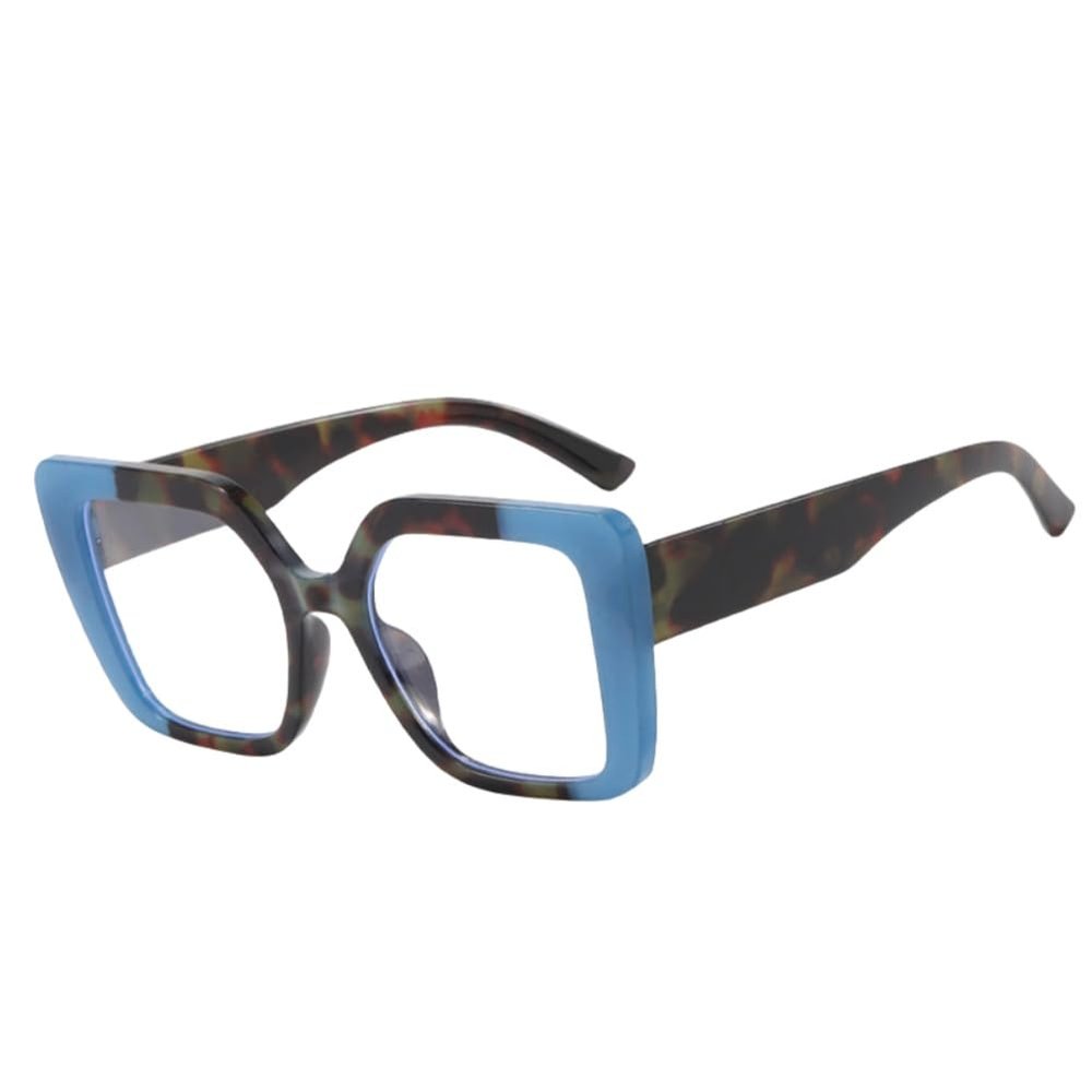 Shiratori Blue Light Blocking Glasses with Rectangle Frame and Chic Preppy Look for Women Advanced 99% Blue Light Blocking Computer Glasses Blue