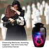 Guitar Urn for Ashes, Decorative Memorial Urns for Adults, Memorial Gift for Men & Women, Black, Combo, (1Pc 10 Inch & 4Pcs 3 Inch) view 3