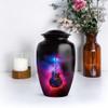 Guitar Urn for Ashes, Decorative Memorial Urns for Adults, Memorial Gift for Men & Women, Black, Combo, (1Pc 10 Inch & 4Pcs 3 Inch) view 4