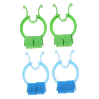 WOONEKY 4pcs Nasal Nose Clips for Breathing Exercise and Nose Shaping