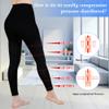 20-30mmHg Medical Compression Pantyhose, Women Compression Stockings & Leggings, Opaque Footless High Waist Opaque Compression Tights for Varicose Veins, Graduated Support Hose for Doctor (M, Black) view 2