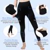 20-30mmHg Medical Compression Pantyhose, Women Compression Stockings & Leggings, Opaque Footless High Waist Opaque Compression Tights for Varicose Veins, Graduated Support Hose for Doctor (M, Black) view 4
