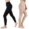 20-30mmHg Medical Compression Pantyhose, Women Compression Stockings&Leggings, Opaque Footless High Waist Opaque Compression Tights for Varicose Veins, Doctor Graduated Support Hose, 2 Pairs Mixed-2XL view 1