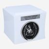 Angel Cremation urn for Ashes Memorial urn with Engraved Angel Personalized Funeral Box Casket (White / Design1 / Plaque) view 1