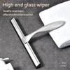 10'' 12'' 14'' INCH Shower Window Squeegee Stainless Steel with Hook Rubber Scrape Glass Door Car Cleaner Bathroom Tool,Silver,310 * 180mm view 3