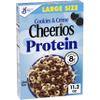 Cheerios Protein Cereal, Cookies and Crme, 8g Protein, Large Size, 11.2 oz view 1