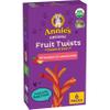 Annie's Organic Sweet and Sour Fruit Twists, Strawberry Lemonade Fruit Flavored Snacks, 6 Count, 3.84 oz view 1