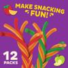 Annie's Organic Sweet and Sour Fruit Twists, Strawberry Lemonade Fruit Flavored Snacks, 6 Count, 3.84 oz view 2