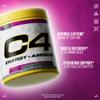 C4 Energy + Aminos Powder, 5g BCAAs & EAAs for Muscle Recovery, 3 Electrolytes for Hydration, 100mg Natural Caffeine, Pre Workout, Zero Sugar, 30 Servings, Grape view 3